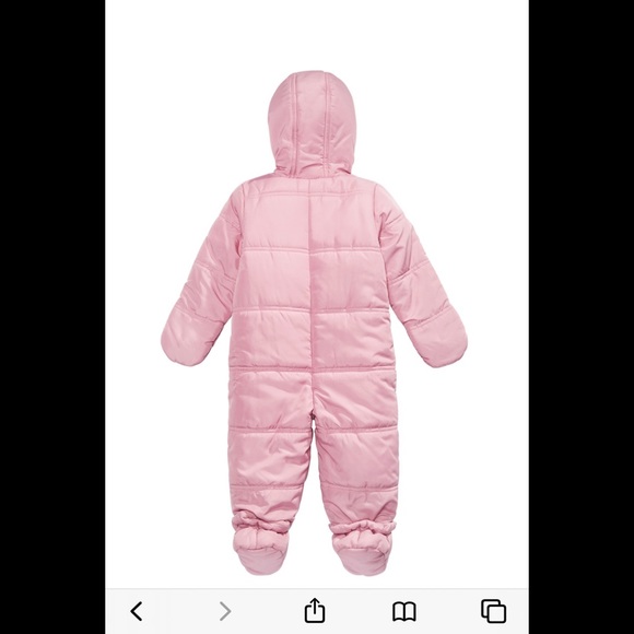 First Impressions
Baby Girls Bow Snowsuit,Size0-3 - Picture 3 of 7